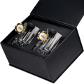 Set pahare din cristal pentru whisky cu jeton de poker – 355 ml