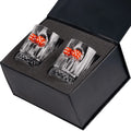 Set pahare din cristal pentru whisky cu zaruri – 355 ml