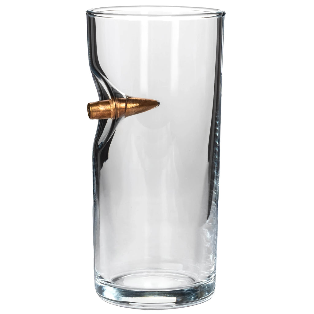 Set Pahare din sticlă pentru bere cu glont integrat - 200 ml