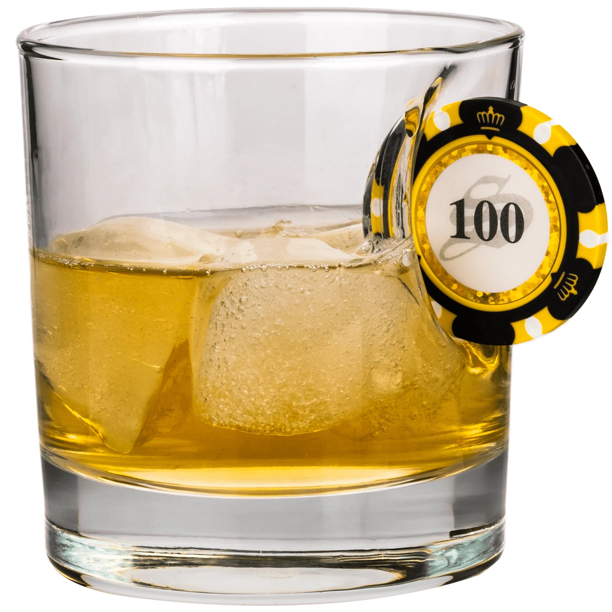 Pahar din cristal pentru whisky Poker - 340 ml