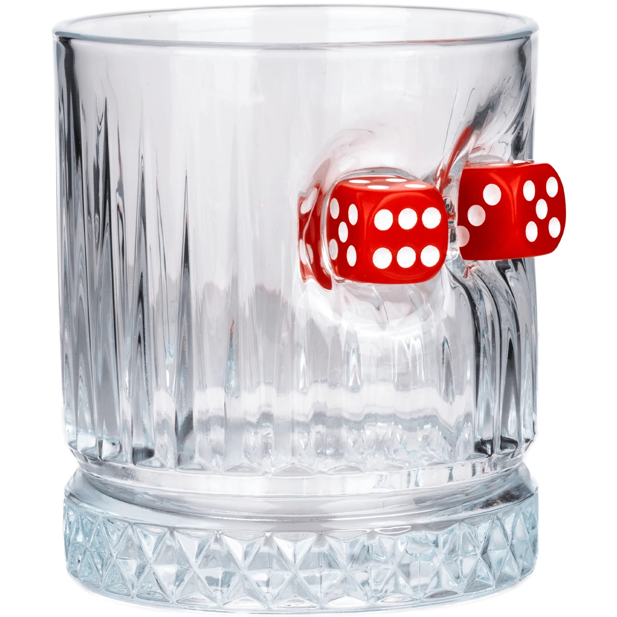 Pahar din cristal pentru whisky Zaruri - 340 ml
